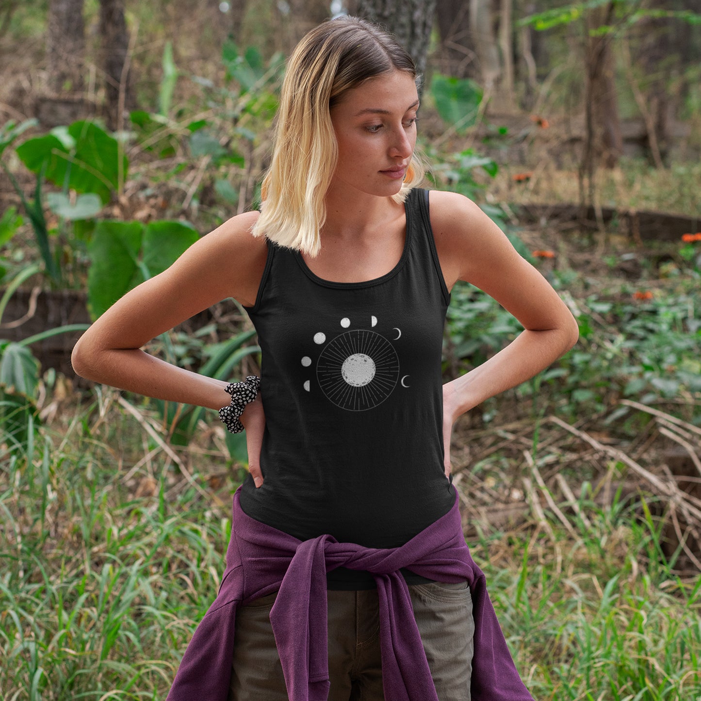 Moon Phase Racerback Tank