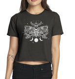 Lunar Moth Crop T-Shirt