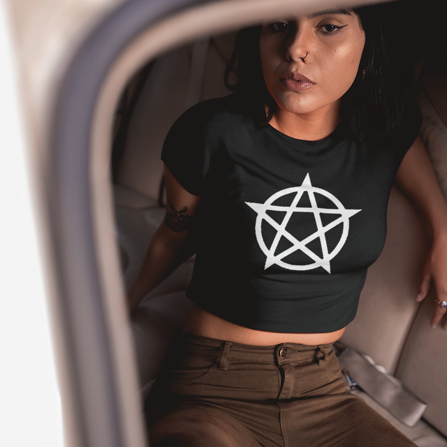 Pentacle Crop T-Shirt