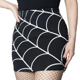 Spiderweb Mini Skirt