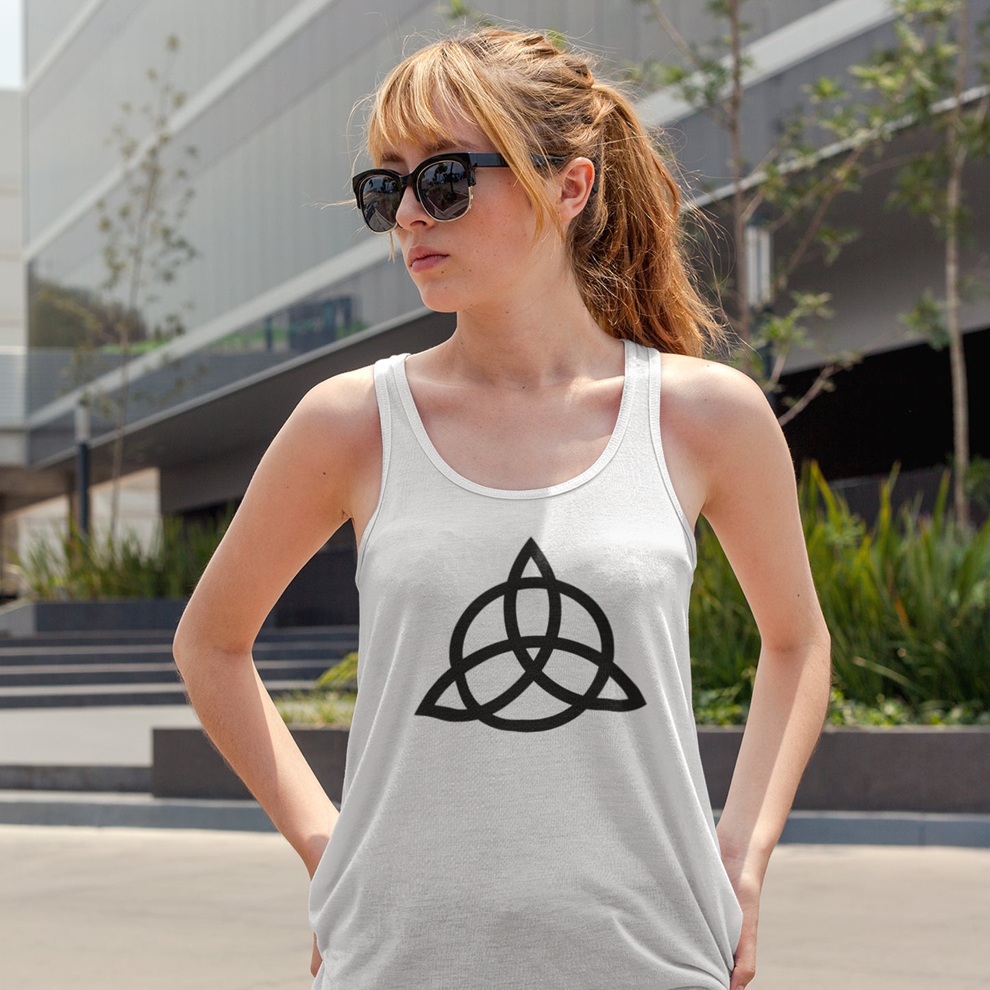 Triquetra Racerback Tank Top