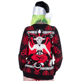 Baphoclaus Christmas In Hell Knit Christmas Sweater