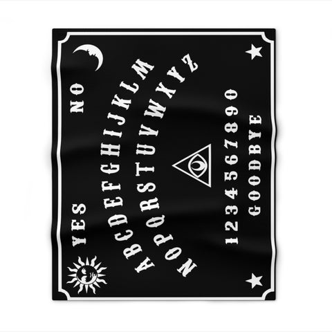 Ouija Board Throw Blanket