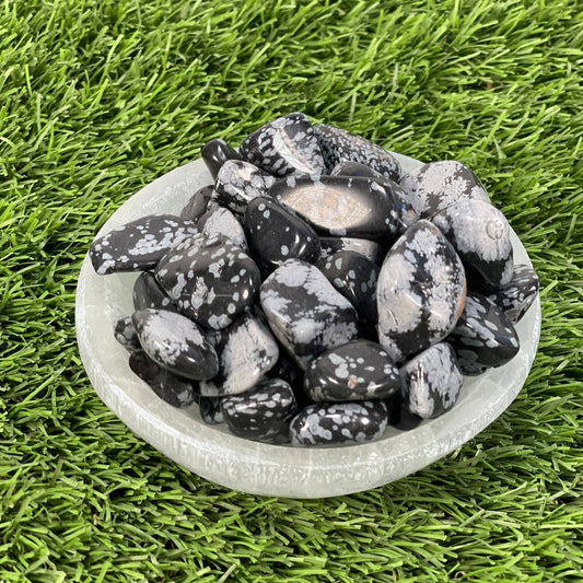 Snowflake Obsidian Tumbled