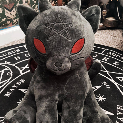 Pickety Pals - "Lucipurr" - Demonic Kitten Plushie