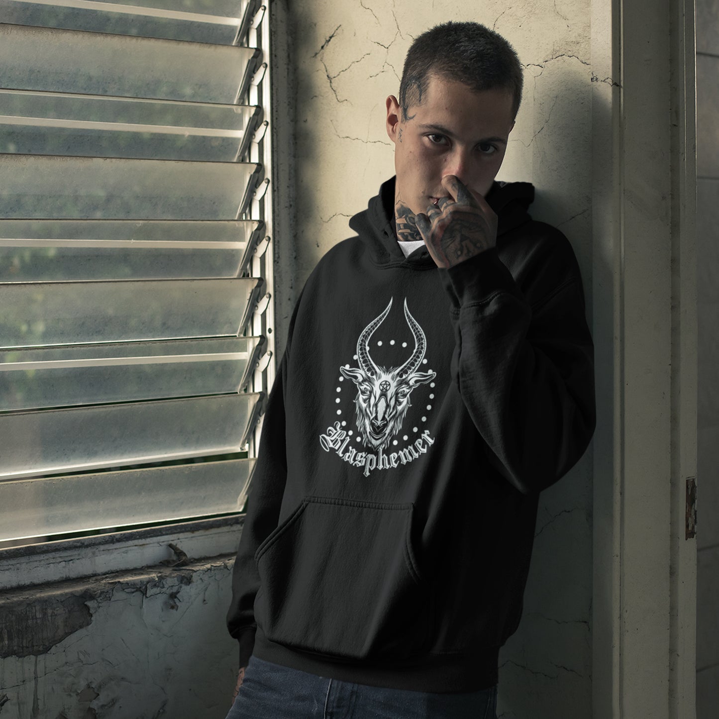 Blasphemer Goat Hoodie