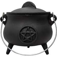 Pentacle Cast Iron Medium Cauldron