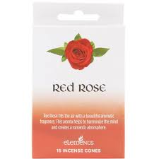 Red Rose Cone Incense