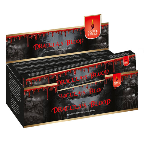 Soul Sticks Dracula's Blood 15 gram Natural Incense Sticks