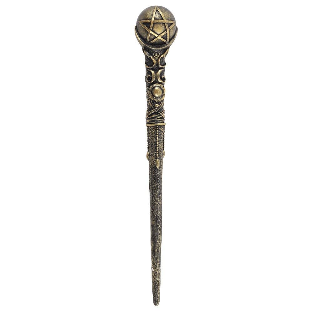 Pentagram Witch and Wizard Wand