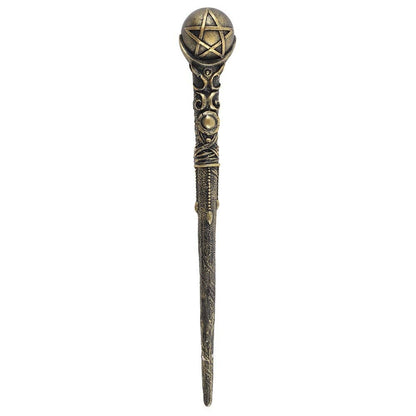 Pentagram Witch and Wizard Wand