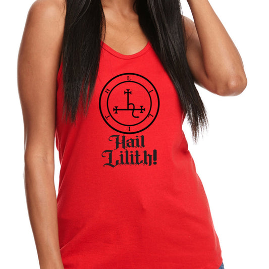 Hail Lilith Racerback Tank