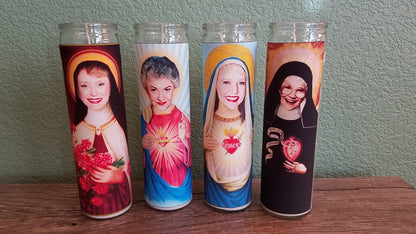 Rose of Golden Girls Saint Candle-Prayer Candle Golden Girls, Betty White