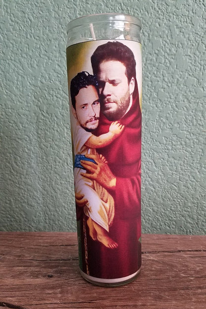 Seth Rogan and James Franco Saint Candle- Saints of Comedy and Bromance