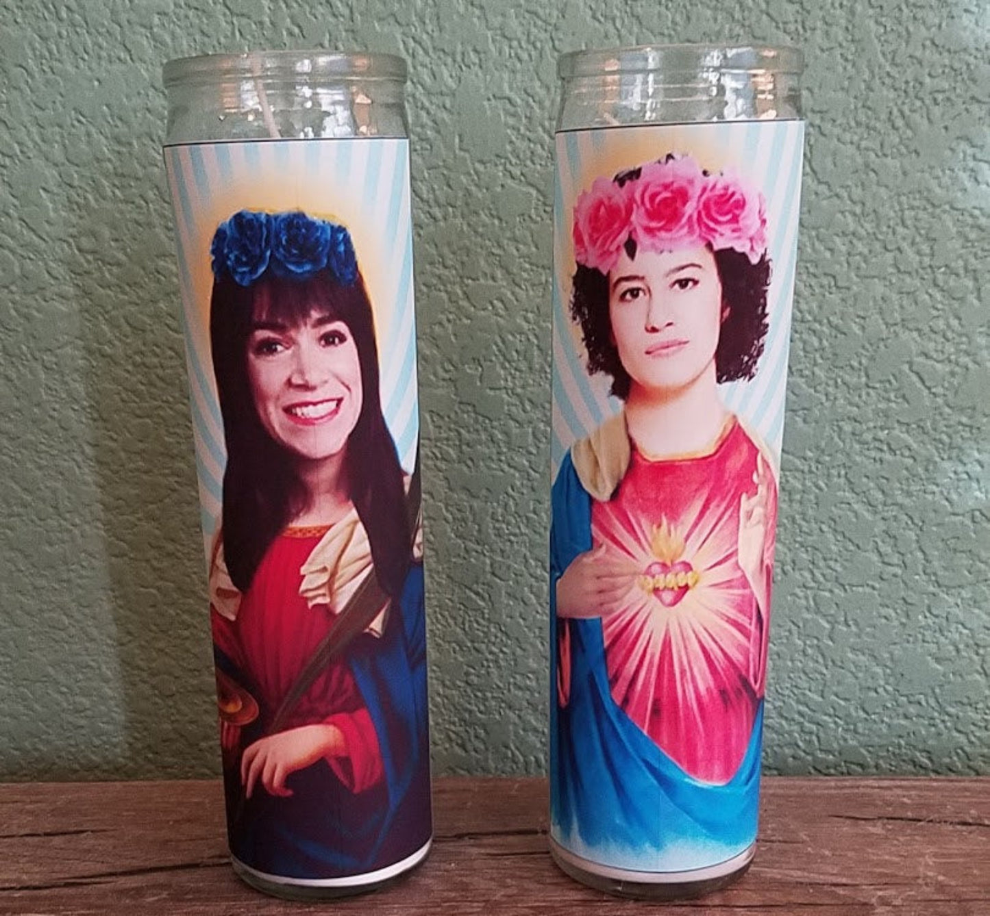 Abbi Broad City Saint Candle- St. Abbi