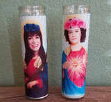 Abbi Broad City Saint Candle- St. Abbi