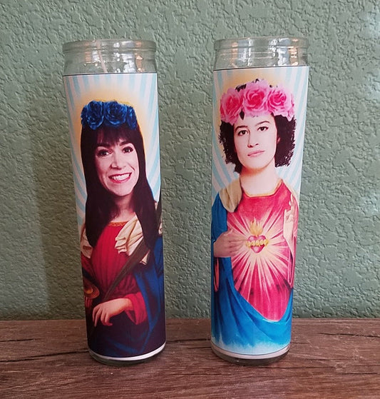 Broad City Saint Candle Set- St. Ilana & St. Abbi