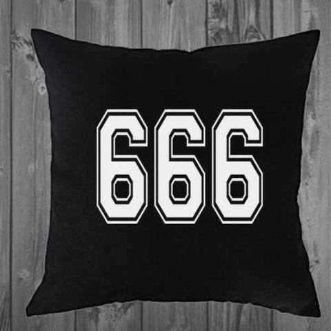 666 Decor Pillow Cover
