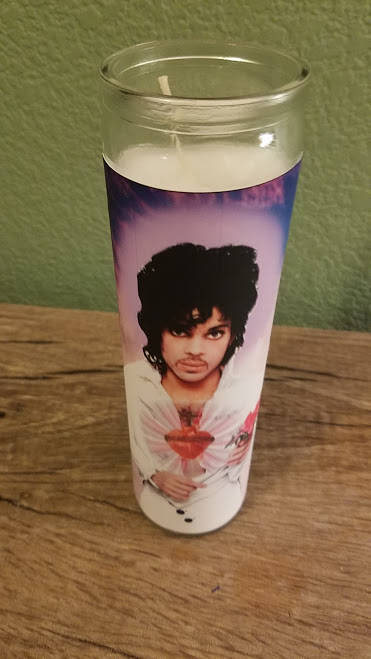 Celebrity Saint Candle