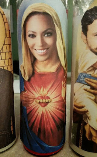 Celebrity Saint Candle