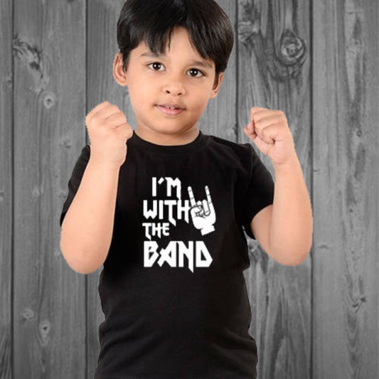 I'm with the band toddler t-shirt