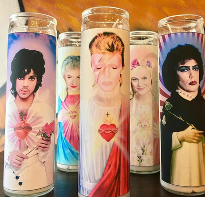 Celebrity Saint Candle