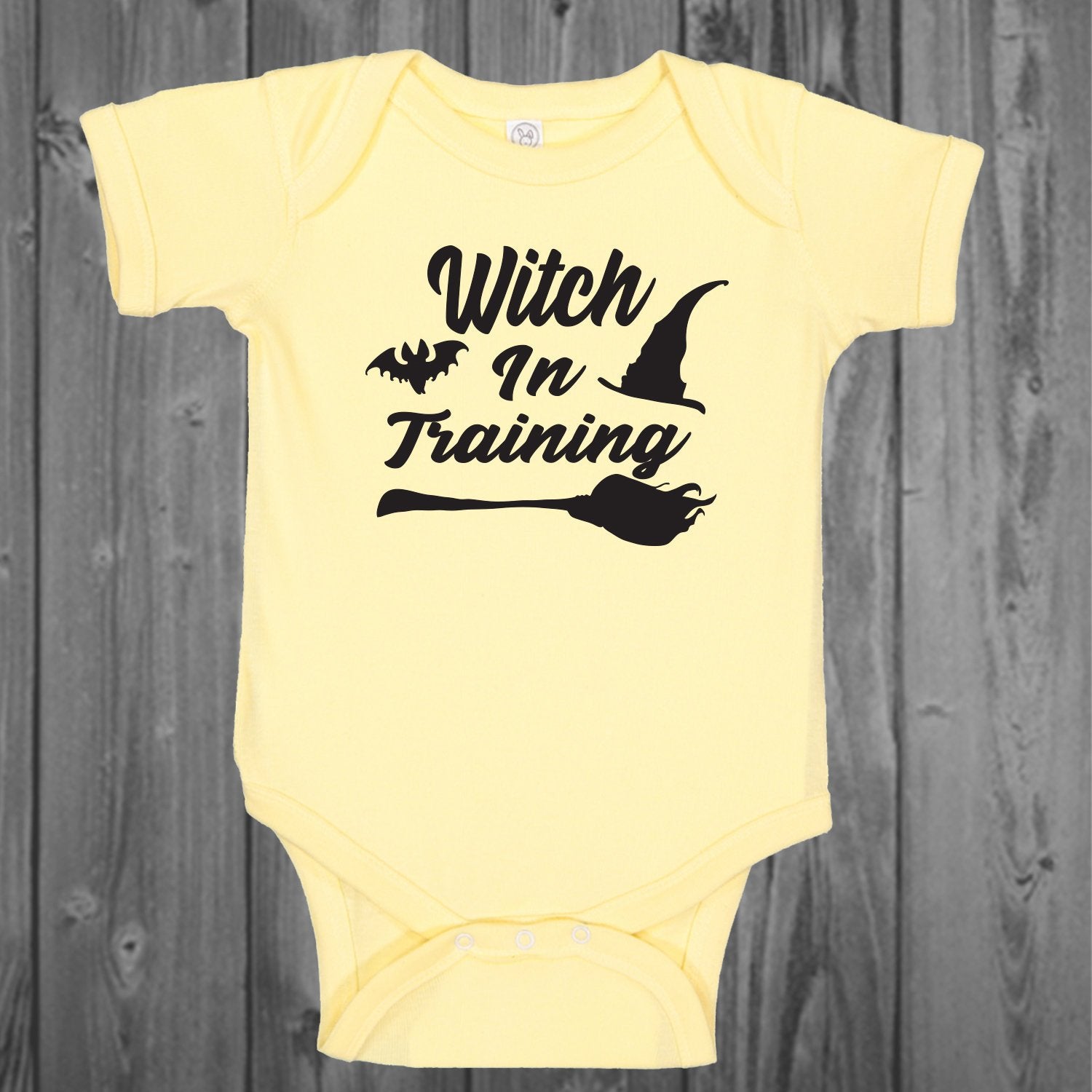 Witch In Training Baby Bodysuit