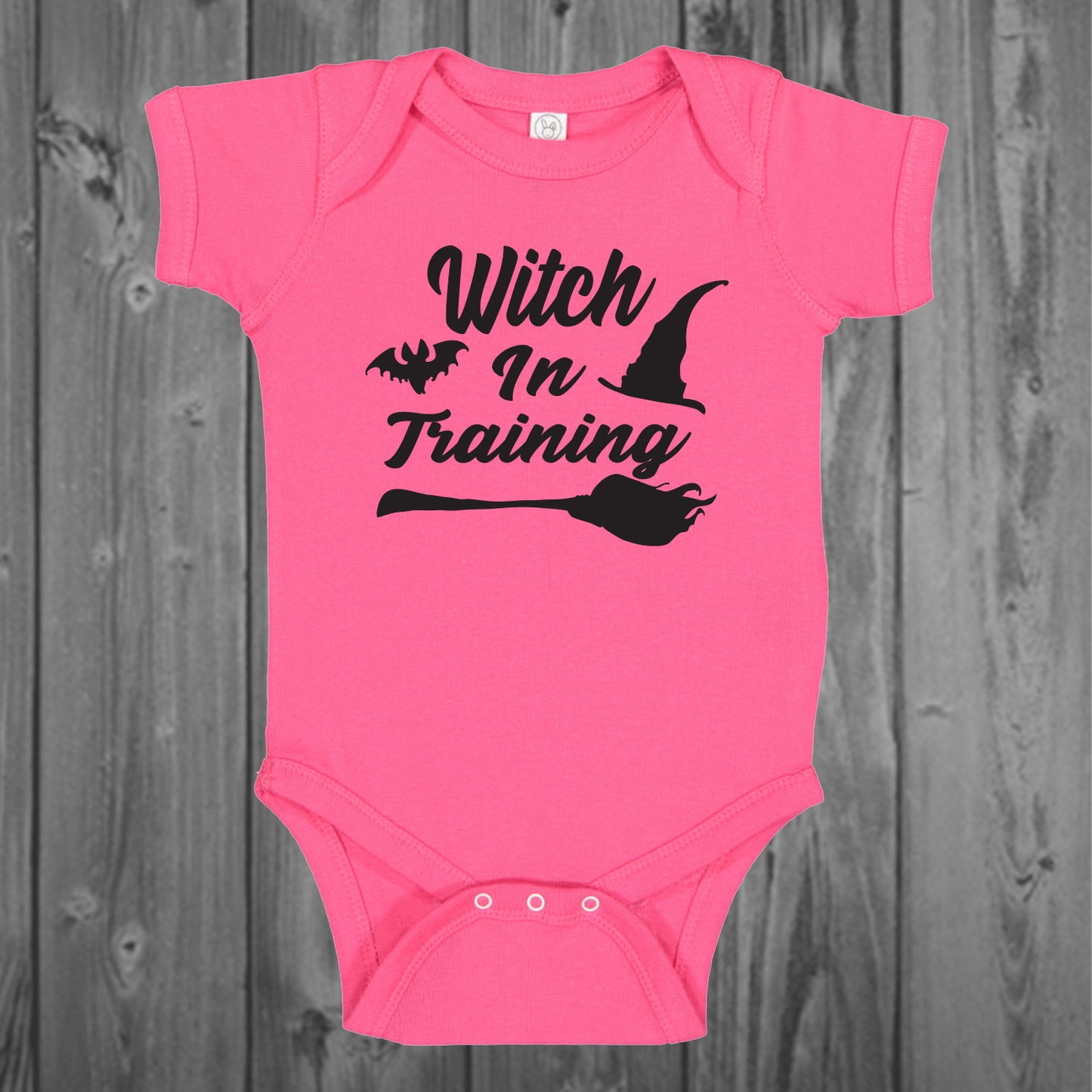 Witch In Training Baby Bodysuit