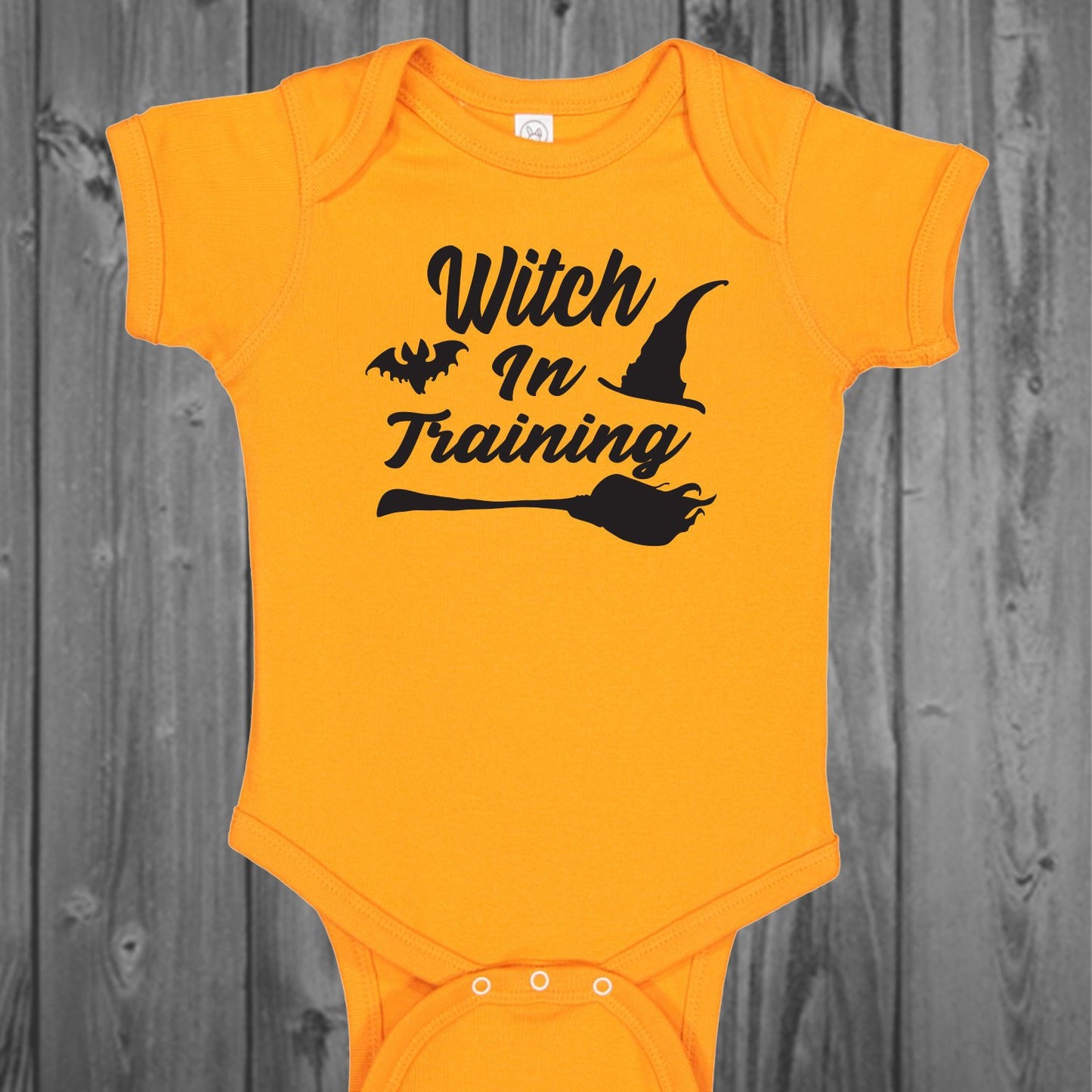 Witch In Training Baby Bodysuit