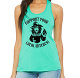 Support Your Local Witches Racerback Tank Top