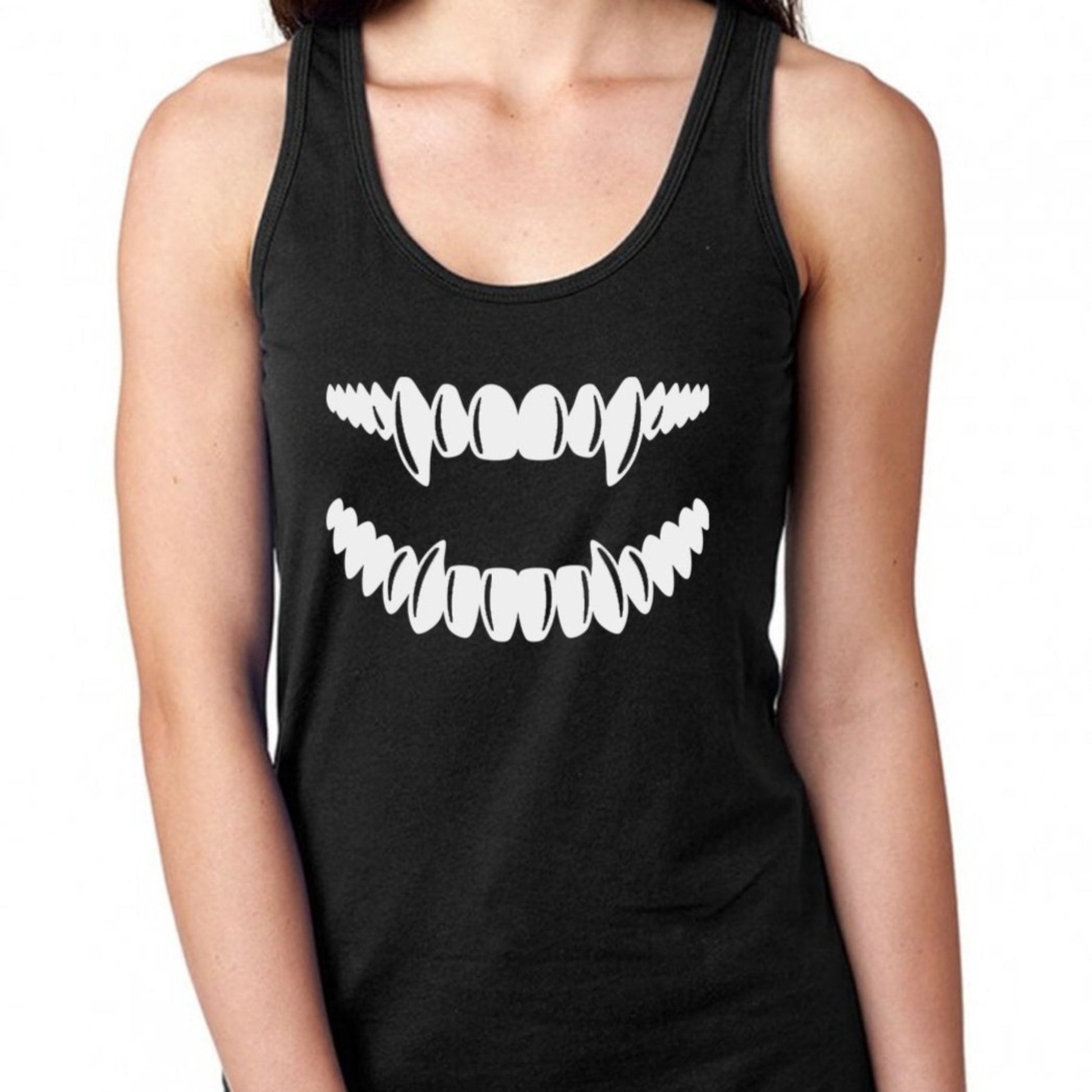 Fangs Racerback Women&#39;s Tank