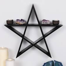 Pentacle Wall Shelf