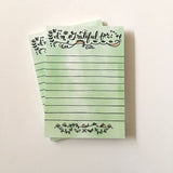 Gratitude Notepad - grateful for notepad, motivational list notepad stationery