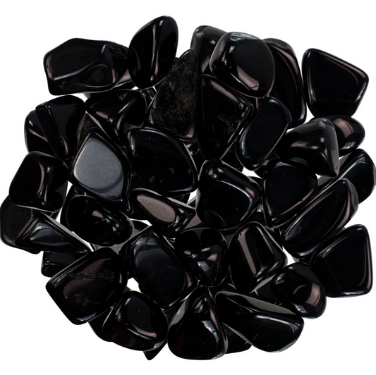 Black Obsidian Tumbled