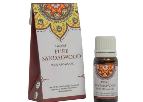 Goloka Pure Aroma Oil 10ml - Pure Sandalwood
