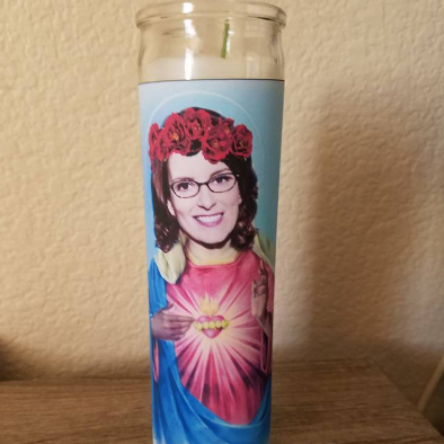 Tina Fey Saint Candle- St. Tina