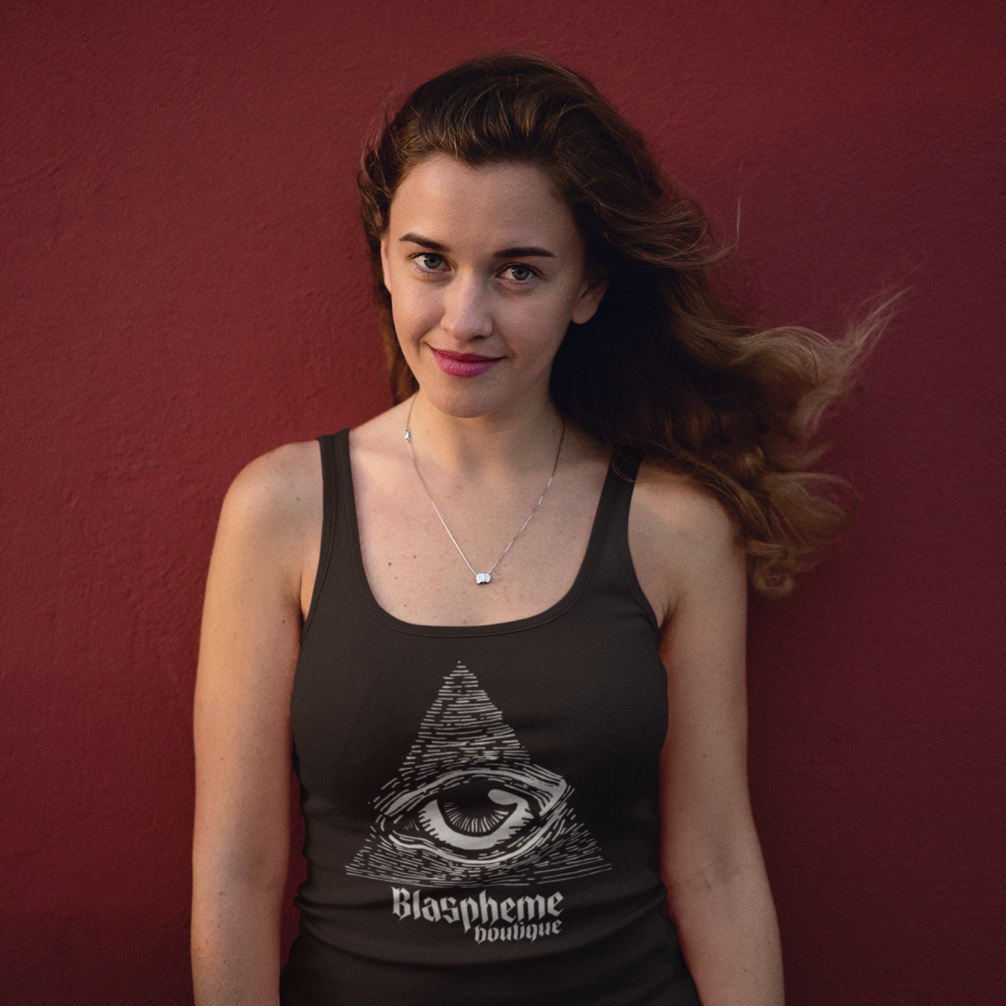 All Seeing Eye Racerback Tank Top